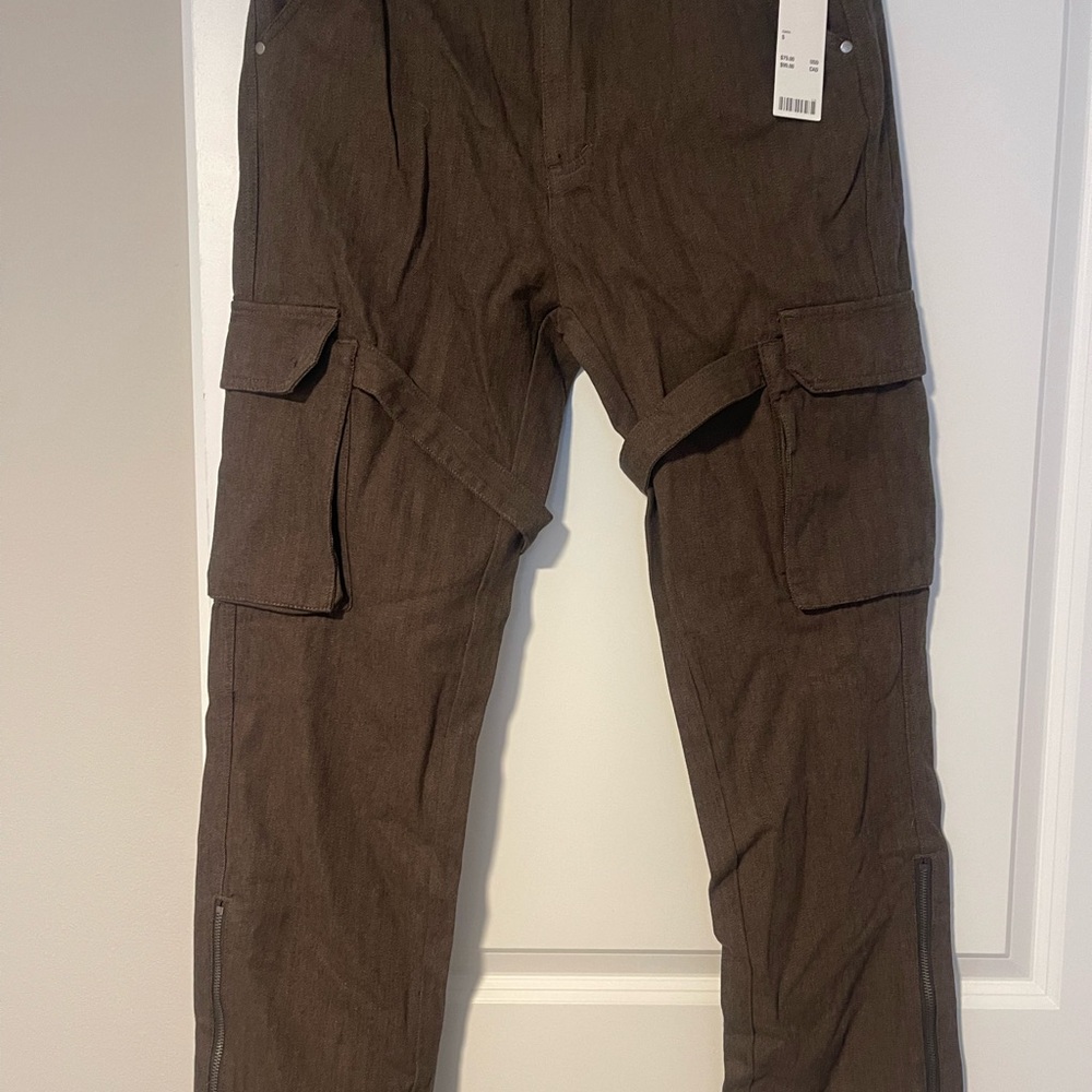 Men's Urban Outfitters Brown Cargo Pants